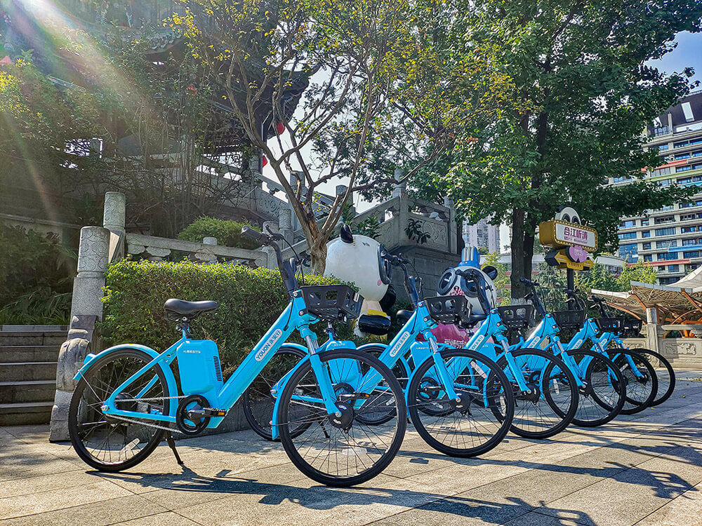 成都：助力市民“氫”裝出行，2000輛氫能自行車騎進錦江區