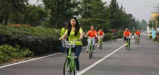 一組數據告訴你，綿竹人有多愛騎公共自行車！