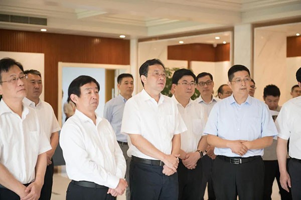 省委常委、省委統戰部部長楊岳調研新北民營經濟統戰工作