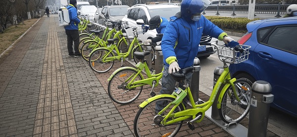 蘇州市區公共自行車24小時正常運營3400個站點全面消毒