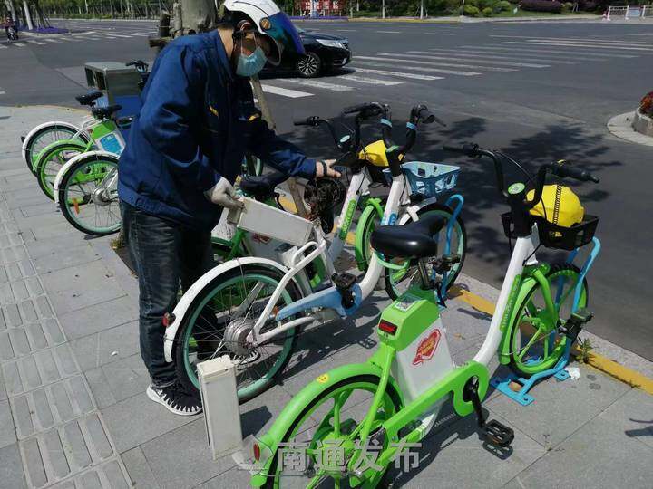 一天更換電瓶6000余塊！南通永安行組建“突擊維保隊”保障市民出行