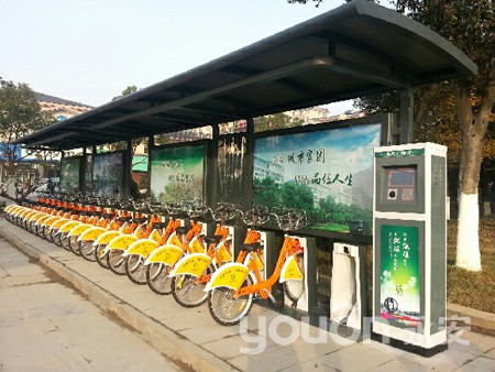 安吉：公共自行車整裝待發