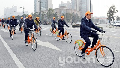 宜興：公共自行車服務系統已正式啟用